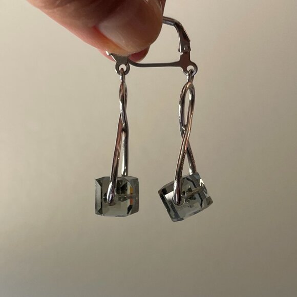 Sterling Silver Drop Earrings - Picture 5 of 6